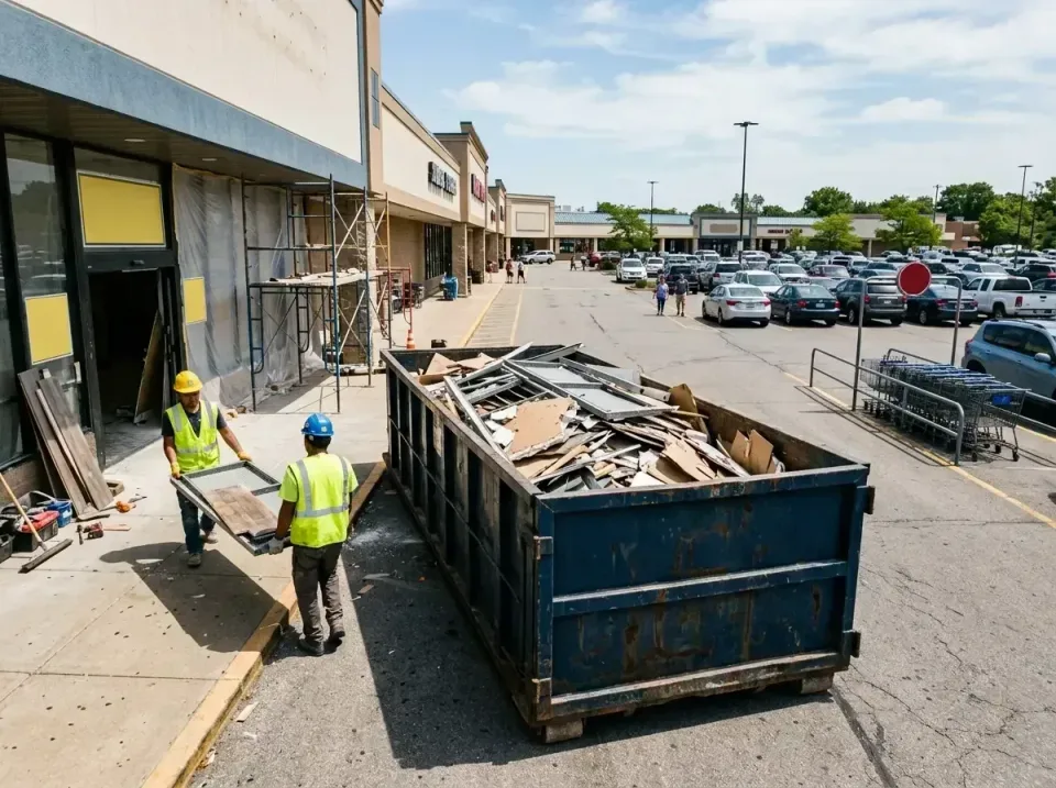 retail-store-renovation-debris-003 — frequently asked questions, Roll-off Dumpster Rentals in Olney, IL